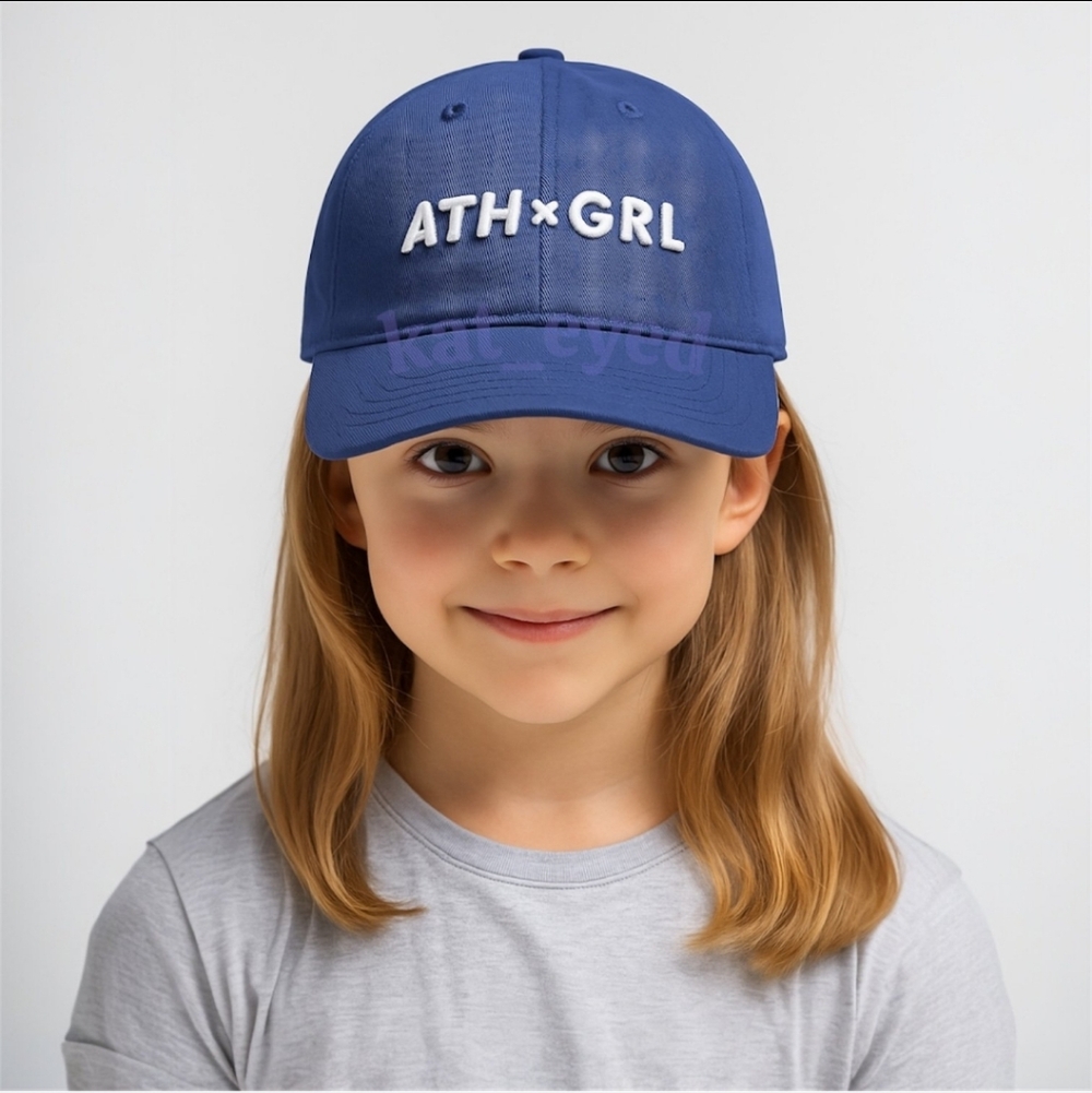 NWT Athleta ATH GRL Hat Blue Baseball Cap
